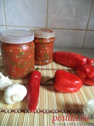 Рецепт: Сырая аджика на RussianFood.com