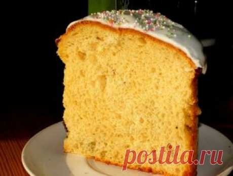 Кулич пасхальный на картофельном пюре. • Куличи, бабы, мазурки