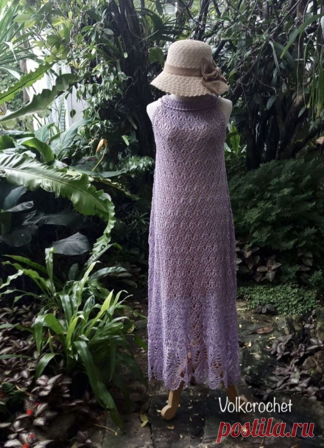 Стильные вязаные летние платья для женщин - Идеи и схемы крючком | Вязание крючком | Дзен