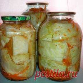 Такая вкусная домашняя консервация!