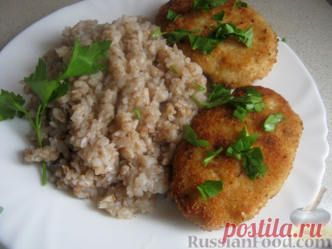 Рецепт: Котлеты из индейки на RussianFood.com