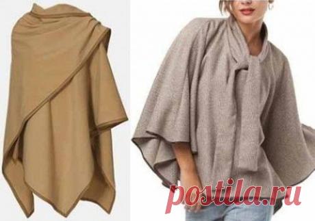 Выкройки пончо | Искусница