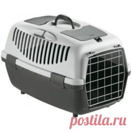 Купить Stefanplast Переноска Gulliver 2 Серая (до 8кг) с МЕТАЛ.дверкой, 55*36*35см (97211) в Пензе, цена / Интернет-магазин "Vseinet.ru".
Пластиковый бокс-переноска Stefanplast для транспортировки мелких животных - щенков, маленьких собак, кошек, грызунов, хорьков и пр.


Удобное расположение пластиковой дверки - она открывается на обе стороны, как Вам удобно, надежно закрывается замочками с четырех сторон дверки.