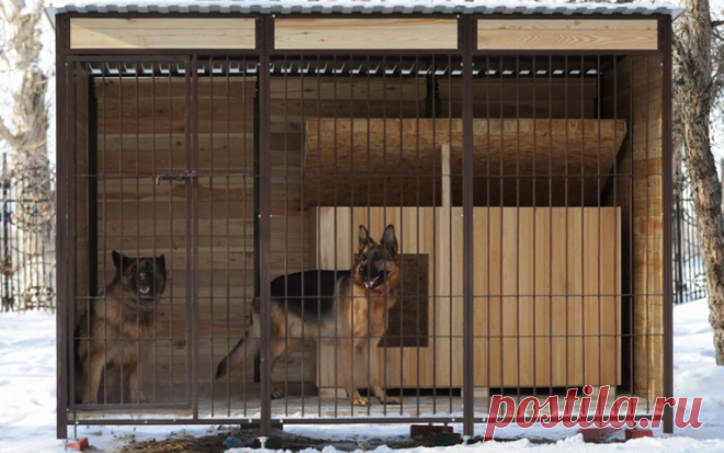 Стоимость изготовления вольера для содержания собак