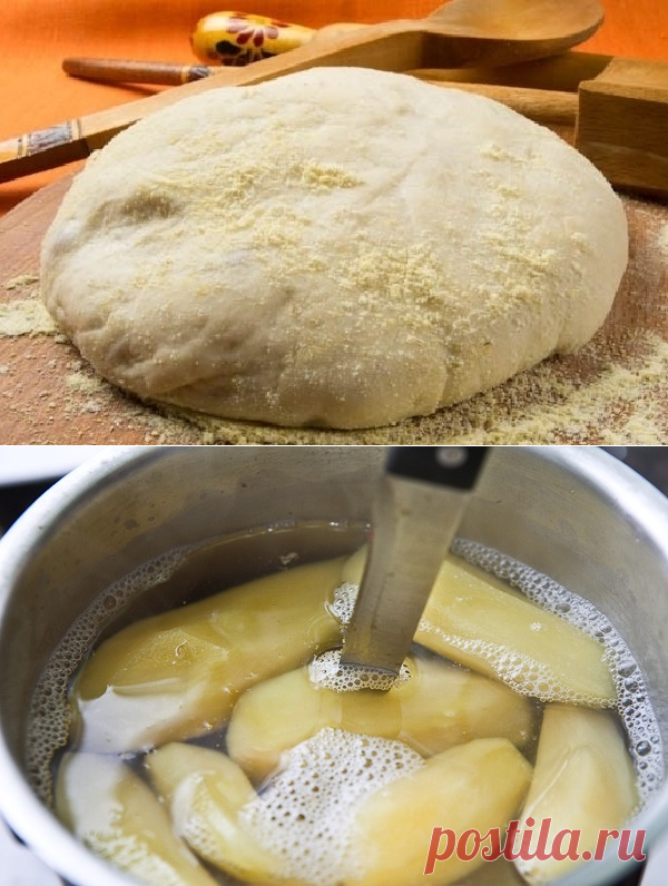 Тесто на картофельном отваре