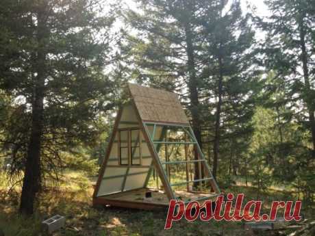 Building a tiny A-frame (Part 1/2)
