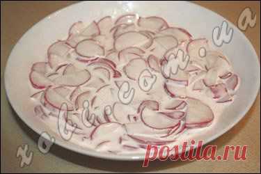 салат из редиса