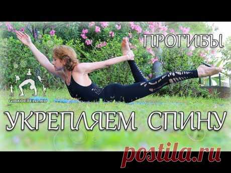 УКРЕПЛЯЕМ СПИНУ / Упражнения на грудной отдел, плечи, поясницу и ягодицы