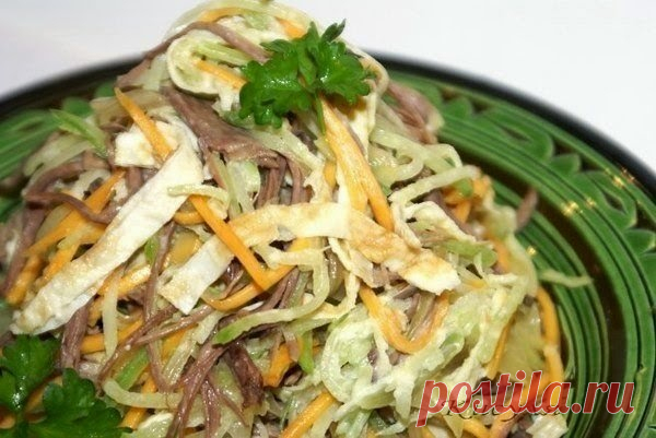 Мясной салат 