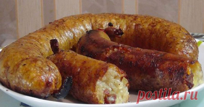 Картопляна ковбаска – смачно, доступно, ситно