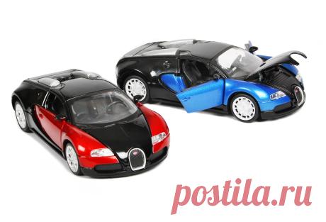 Модель машины 1:32 Bugatti Veyron 25075С - купить в Самаре по выгодной цене | Интернет-магазин Rich Family