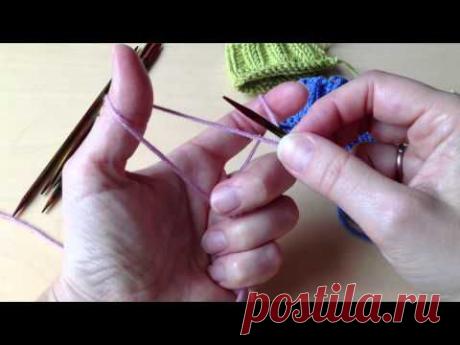 Extra elastischer Maschenanschlag - Norwegischer Maschenanschlag