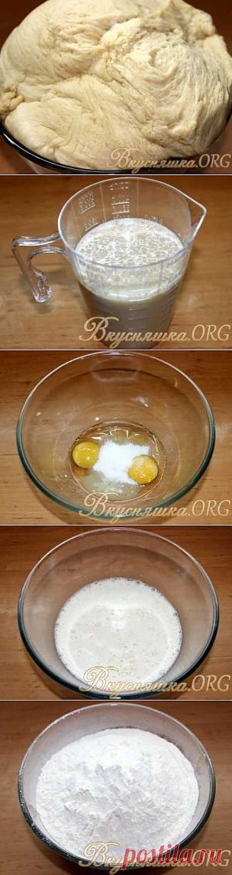 Дрожжевое тесто для пирожков в духовке.