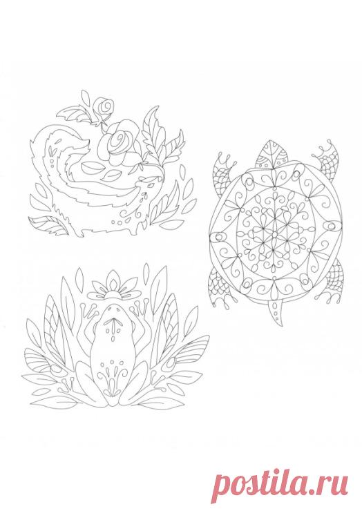 (8) Gallery.ru / Фото #16 - Embroidered Woodland Creatures - 2018 - Chispitas