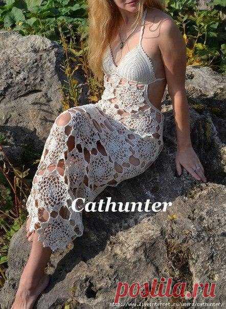 Роскошное пляжное платье крючком

автор cathunter