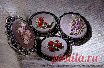 Изучаем изящную французскую вышивку рококо