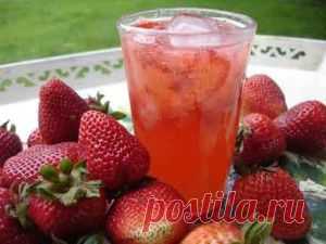 Компот из клубники