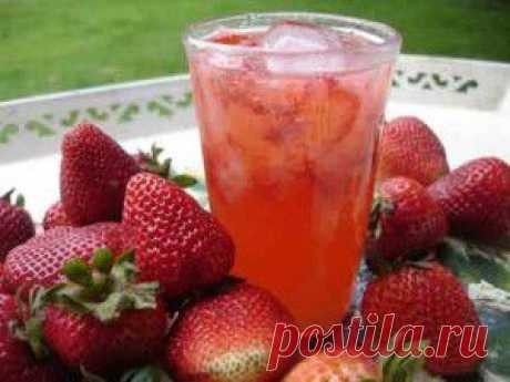 Компот из клубники