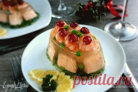 Заливное из рыбы «Новогоднее» рецепт 👌 с фото пошаговый | Едим Дома кулинарные рецепты от Юлии Высоцкой