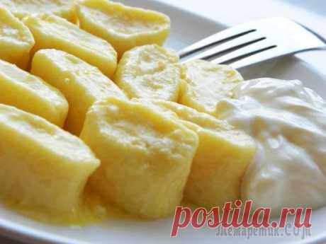 Ленивые вареники из творога - простой и вкусный рецепт