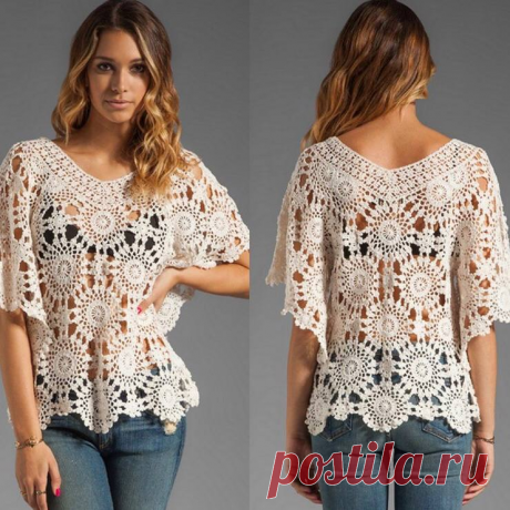 Подборка схем спицами и крючком для вязания самых эффектных моделей | Вязание крючком | Дзен