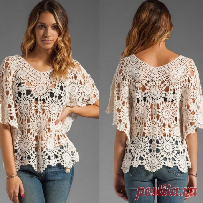 Подборка схем спицами и крючком для вязания самых эффектных моделей | Вязание крючком | Дзен