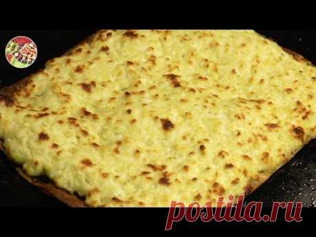 Хачапури по - адыгейски на лаваше. Очень быстро и вкусно!