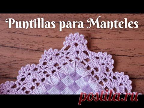 Para Principiantes Puntillas para Manteles # 113