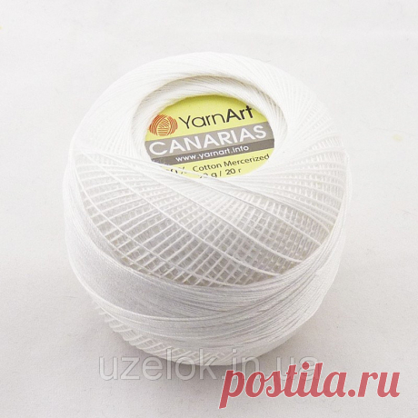 YarnArt Canarias №0000 Белый — в Категории "Пряжа" на Bigl.ua (297274543)