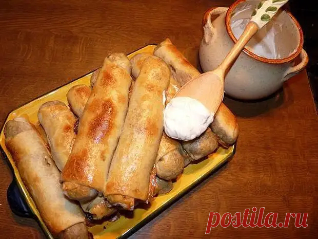 ВКУСНЫЕ ПИРОЖКИ ИЗ ТОНКОГО ТЕСТА - Ваши любимые рецепты - медиаплатформа МирТесен