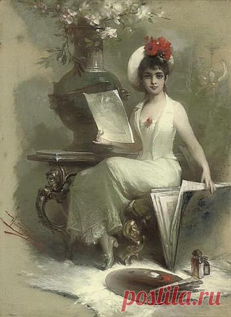 КРАСИВОЙ ЖЕНЩИНЫ ПОРТРЕТ....