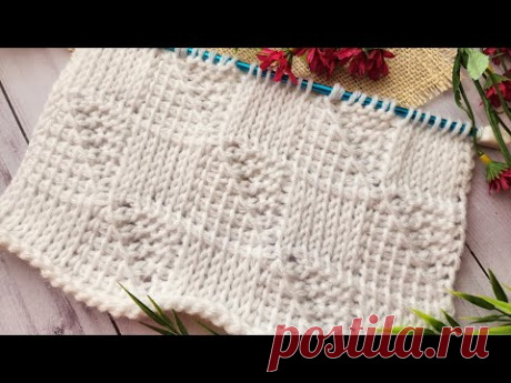 Winter 2025 ~ Cozy Checkers: Easy Tunisian Crochet Knit-Look Pattern