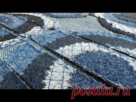 Шьем из джинсов с эффектом! DIY!  Denim! Upcycling!