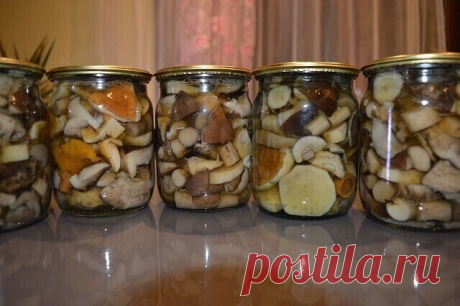 Маринад для любых грибов