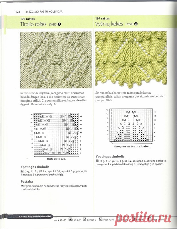 Альбом«Graziausi mezgimo rastai»/самое красивое вязание/