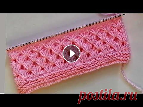 Узор с вытянутыми петлями. Красивый и простой узор спицами. Простой и красивый узор с вытянутыми петлями #узор #вытянутыми #петлями #вязание #спицами #красивый #для #рельефный #вязать #простой #видео #вязальные...
