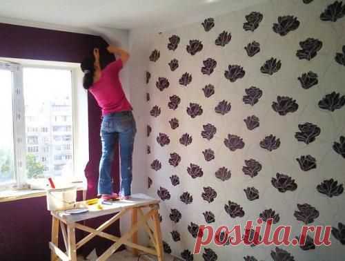 Как клеить обои в углах