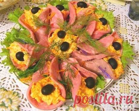 Новогодняя закуска &quot;Колокольчики&quot; - пошаговый кулинарный рецепт на Повар.ру