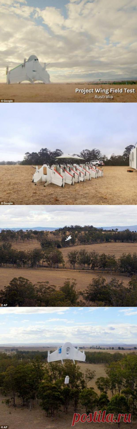 Дрон Google — предвестник революции в доставке