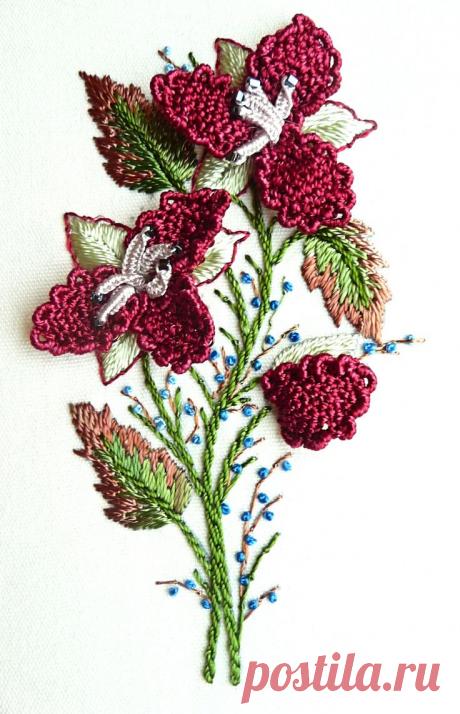 БРАЗИЛЬСКАЯ ВЫШИВКА. МК