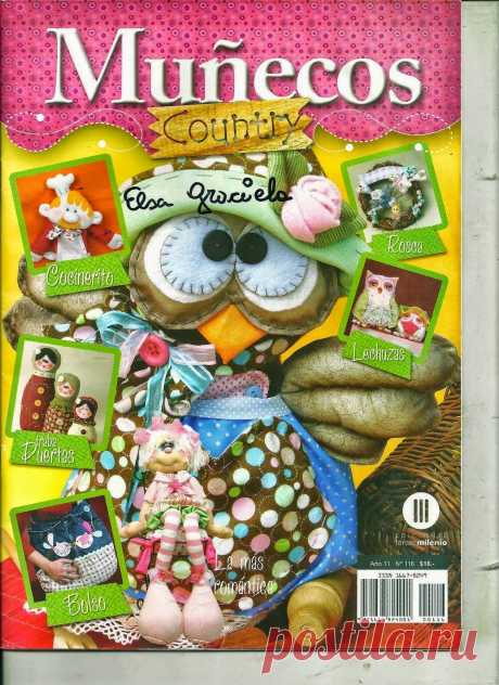 Revistas de manualidades gratis: como hacer un buho en fieltro