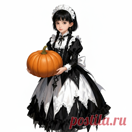 Лиза и будущий Джек-фонарщик