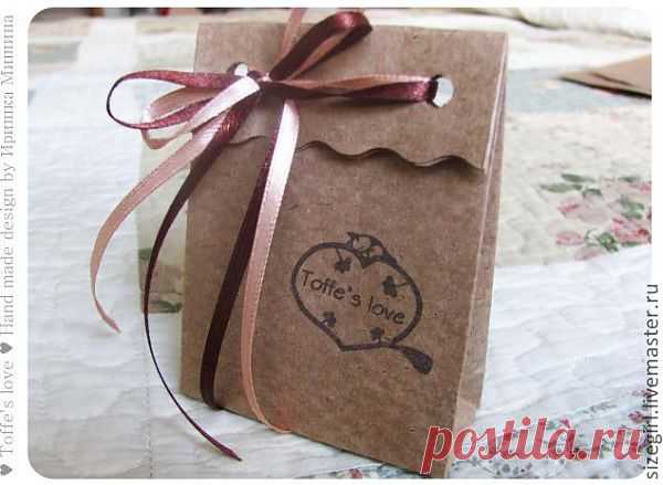 Пакетики из крафт-бумаги - Ярмарка Мастеров - ручная работа, handmade