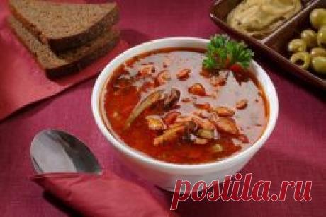 Рецепт солянки в мультиварке