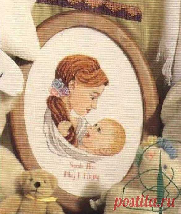 ​Вышивка со схемой 