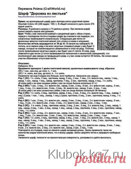 Ажур на рукавах и спинке. Работа Натальи Пелых | Клубок