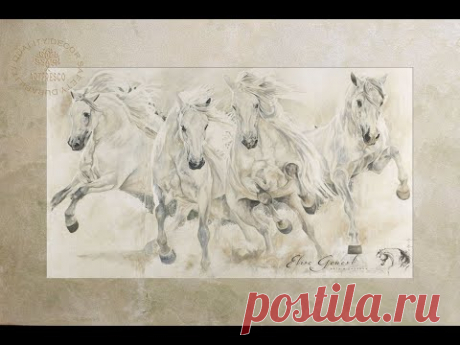 ВИЗАНТИЙСКАЯ ШТУКАТУРКА ДЕКОРАТИВНЫЙ ШПОН ARTFRESCO™QUINTA ESSENTIA ХУДОЖЕСТВЕННАЯ РОСПИСЬ СТЕН # 6