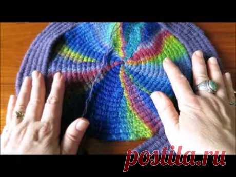 Peg loom how to weave circles of any size
