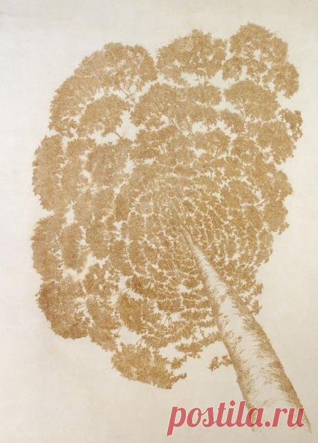 Легкие, нежные, невероятные: картины, нарисованные «дырочками» — Рукоделие