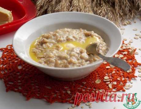 Карамельная геркулесовая каша – кулинарный рецепт